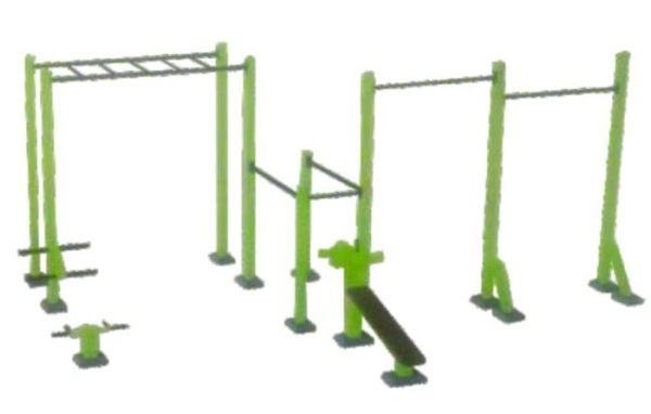 Barras Combinadas Con Abdominales 2 – Evolution Parks