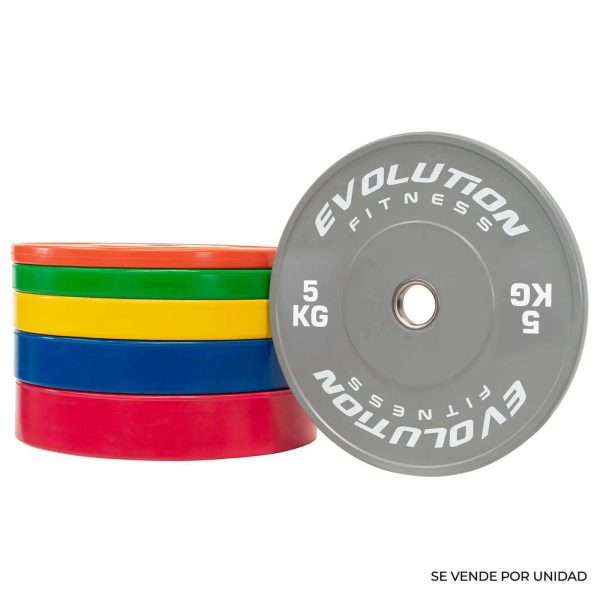 Disco Bumper Color – Kilos – Evolution Fitness