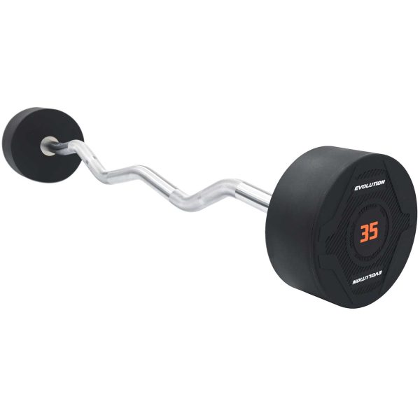Barra Sellada Curva Premium 35 Kg – Evolution